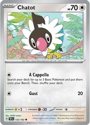 Chatot (TEF-132) (Reverse Holofoil)