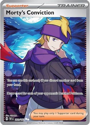 Morty's Conviction (TEF-201) (Holofoil)