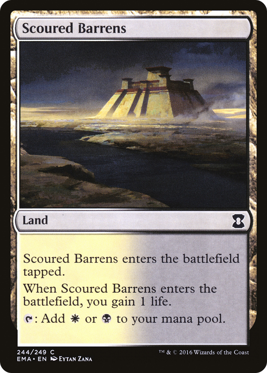 Scoured Barrens (EMA-244) (Foil)
