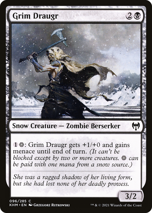 Grim Draugr (KHM-096) (Foil)