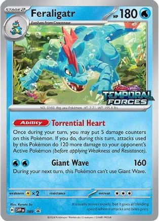 Feraligatr (SVP-089) (Holofoil)