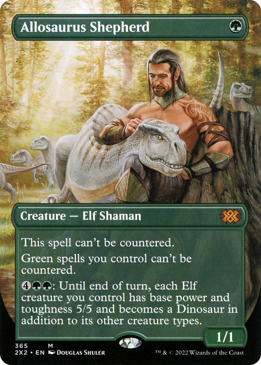 Allosaurus Shepherd (2X2-365) (Borderless)