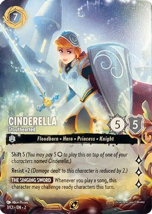Cinderella - Stouthearted (DLPC-003) (Holofoil)