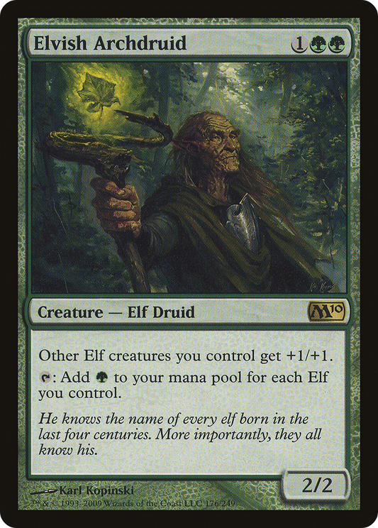 Elvish Archdruid (M10-176) (Foil)