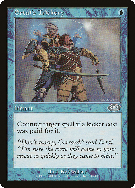 Ertai's Trickery (PLS-024) (Foil)