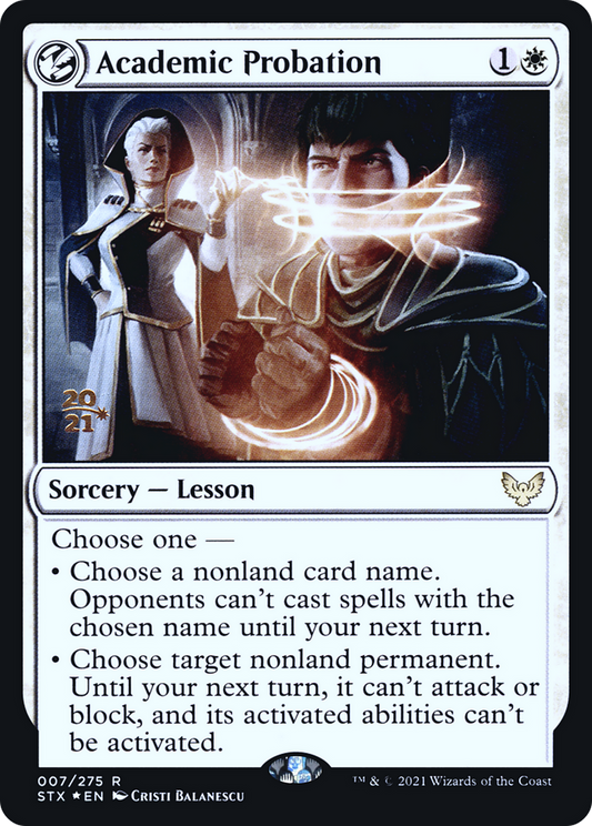 Academic Probation (PRE-07S) (Foil)