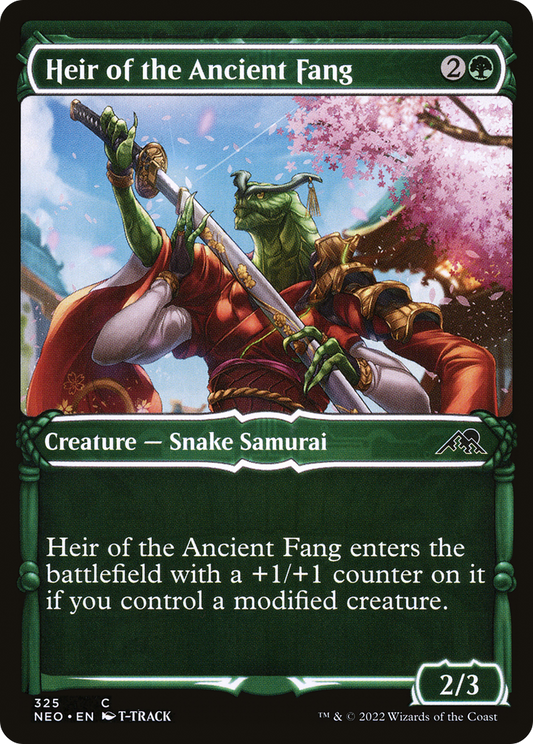 Heir of the Ancient Fang (NEO-325) (Showcase)