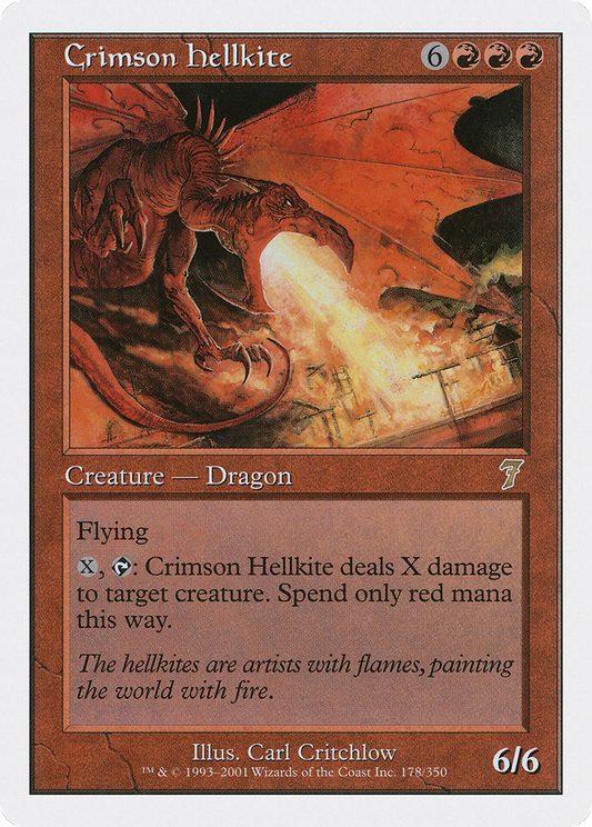 Crimson Hellkite (7ED-178)