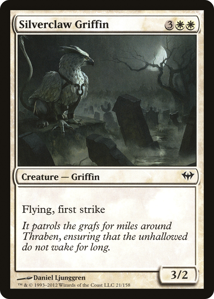 Silverclaw Griffin (DKA-021) (Foil)