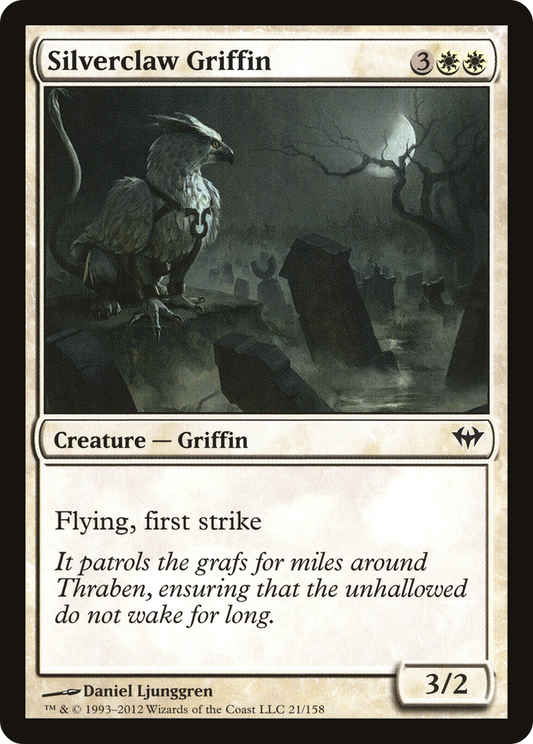 Silverclaw Griffin (DKA-021) (Foil)
