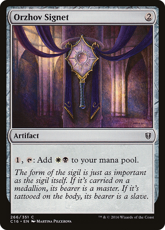 Orzhov Signet (C16-266)