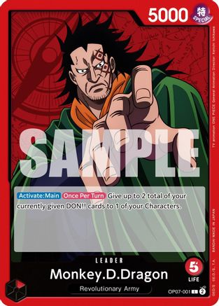 Monkey.D.Dragon (001) (OP07-001)