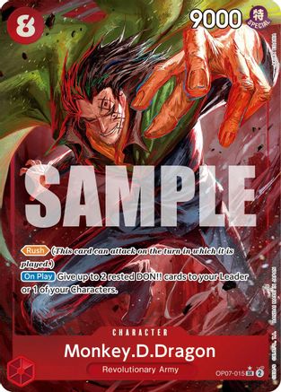 Monkey.D.Dragon (015) (Parallel) (OP07-015) (Foil)