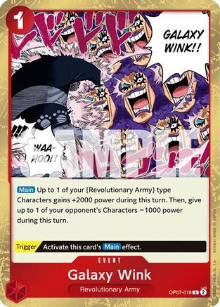 Galaxy Wink (OP07-016) (Foil)