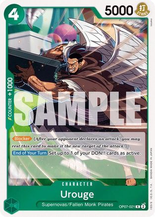 Urouge (OP07-021) (Foil)