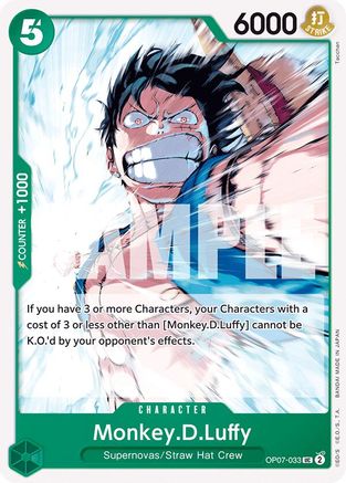 Monkey.D.Luffy (033) (OP07-033)