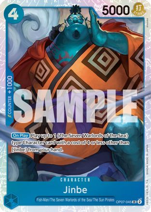 Jinbe (045) (OP07-045) (Foil)