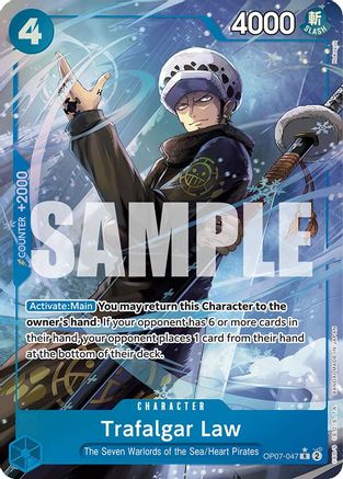 Trafalgar Law (047) (Parallel) (OP07-047) (Foil)