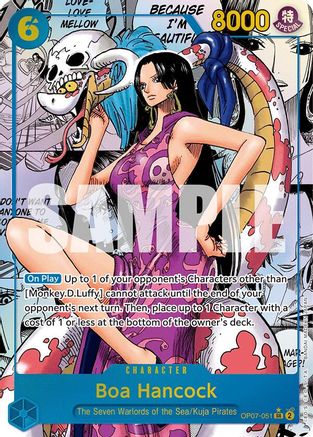 Boa Hancock (051) (Parallel) (Manga) (OP07-051) (Foil)