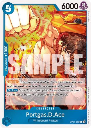 Portgas.D.Ace (053) (OP07-053) (Foil)