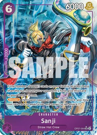 Sanji (Parallel) (OP07-064) (Foil)