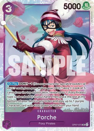 Porche (OP07-072) (Foil)