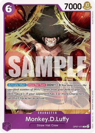 Monkey.D.Luffy (073) (OP07-073) (Foil)