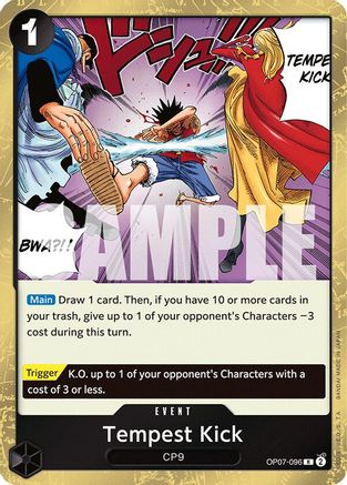 Tempest Kick (OP07-096) (Foil)