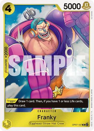 Franky (OP07-107) (Foil)