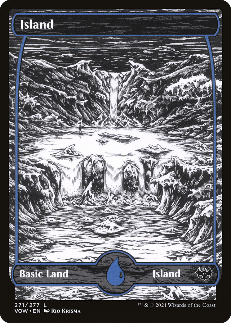 Island (VOW-271) (Showcase) (Foil)