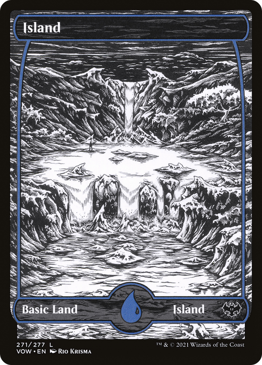 Island (VOW-271) (Showcase) (Foil)