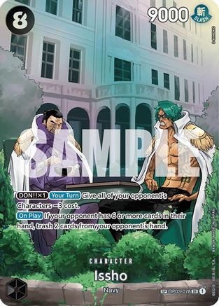 Issho (SP) (OP03-078) (Foil)