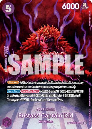 Eustass"Captain"Kid (SP) (OP05-074) (Foil)