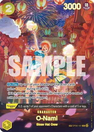 O-Nami (SP) (OP06-101) (Foil)