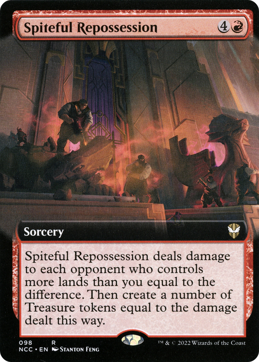 Spiteful Repossession (NCC-098) (Extended Art) (Foil)