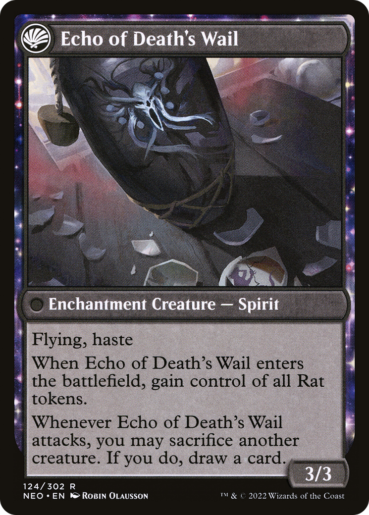 Tribute to Horobi // Echo of Death's Wail (NEO-124)