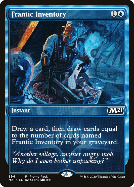 Frantic Inventory (PPM21-394) (Foil)