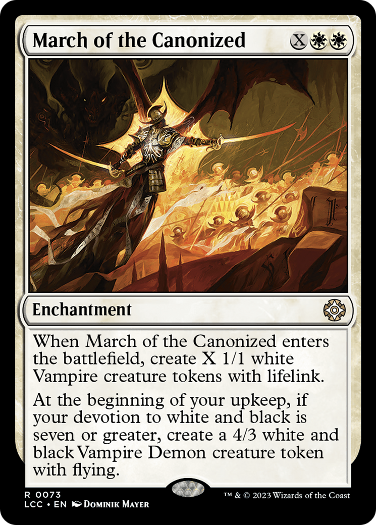 March of the Canonized (LCC-073)