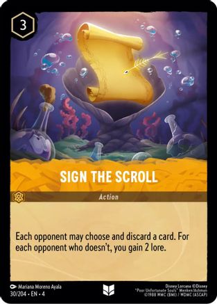 Sign the Scroll (4-030)
