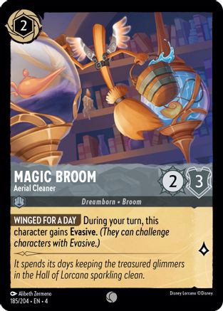 Magic Broom - Aerial Cleaner (4-185) (Cold Foil)