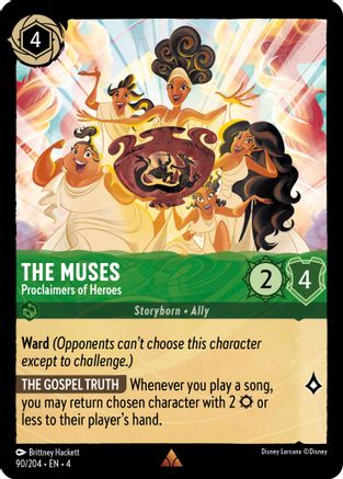 The Muses - Proclaimers of Heroes (4-090) (Cold Foil)