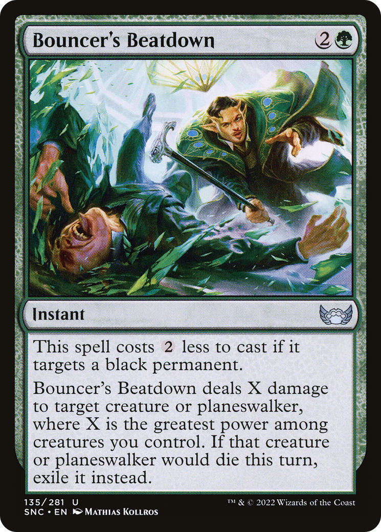 Bouncer's Beatdown (SNC-135) (Foil)