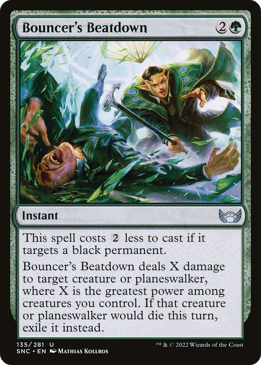Bouncer's Beatdown (SNC-135) (Foil)