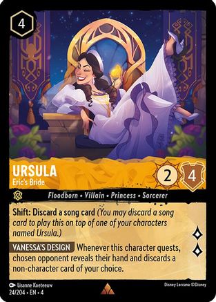 Ursula - Eric's Bride (4-024) (Cold Foil)