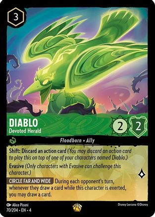 Diablo - Devoted Herald (4-070) (Cold Foil)