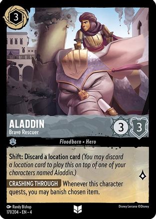 Aladdin - Brave Rescuer (4-171) (Cold Foil)