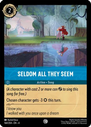 Seldom All They Seem (4-164)