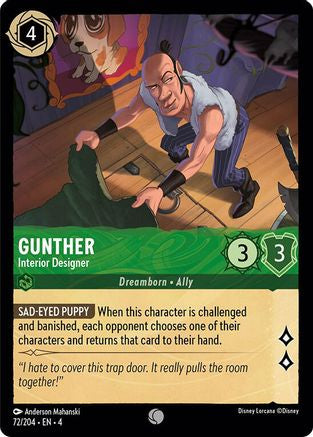 Gunther - Interior Designer (4-072) (Cold Foil)