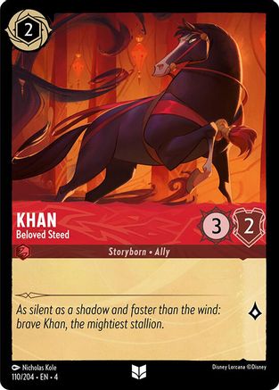 Khan - Beloved Steed (4-110) (Cold Foil)