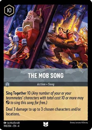 The Mob Song (4-198) (Cold Foil)